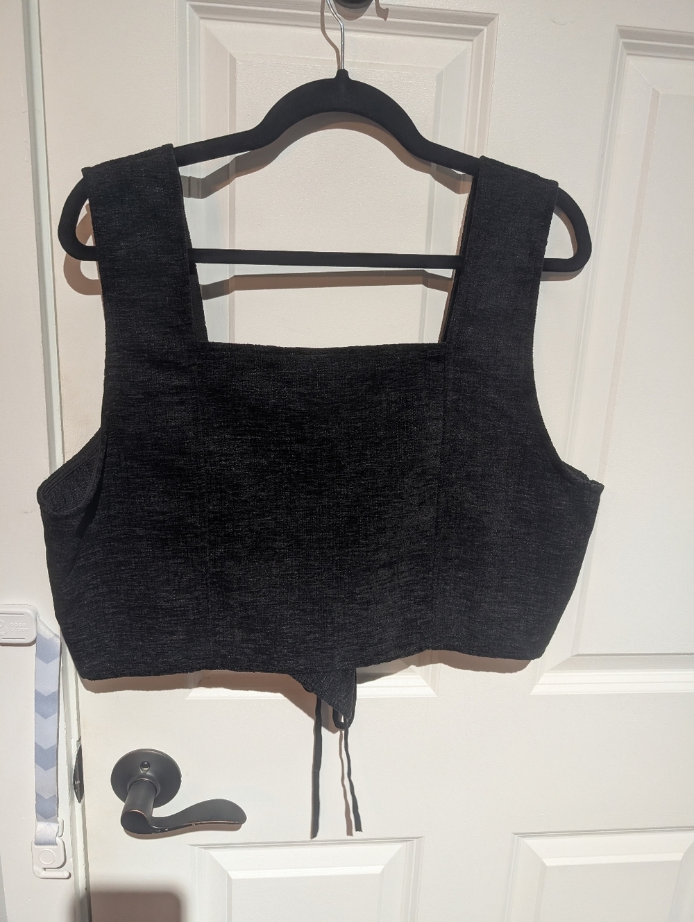 disturbia florence lace up harness corset top sz 14 - Picture 4 of 6